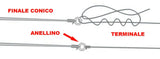 Anelli congiuntura finale Tippet Ring Ø 3,5mm - Go - Fish