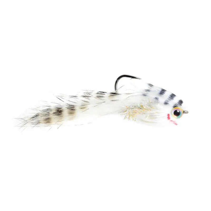 Belly Scratcher Minnow White & Black #1 Go-Fish