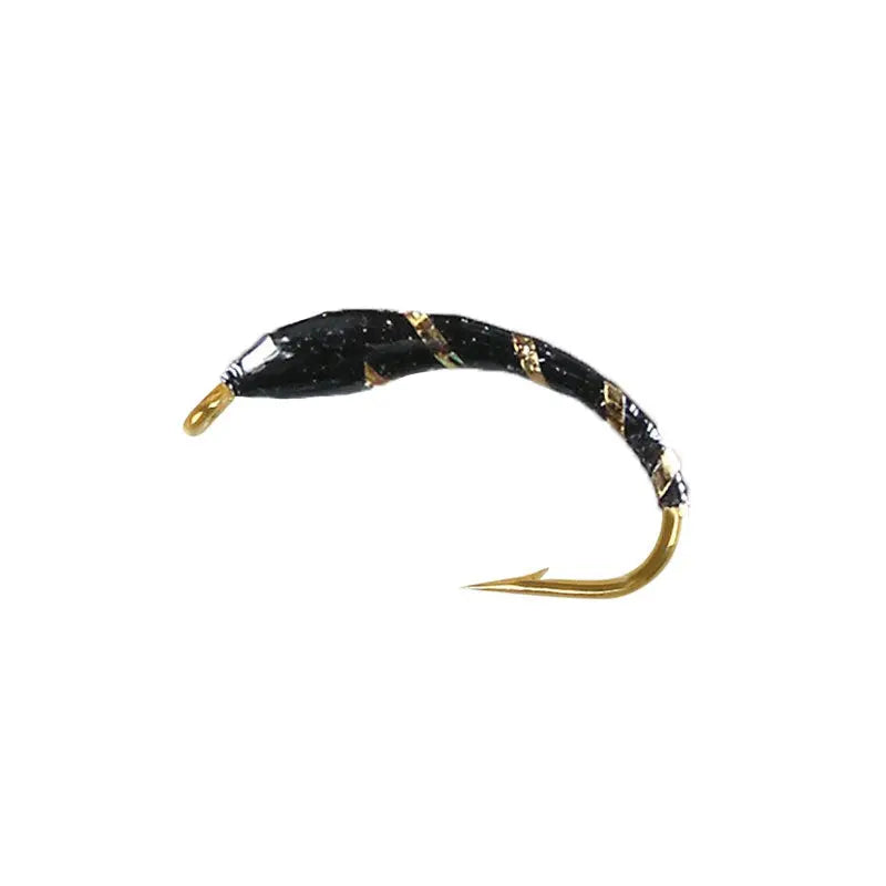 Black gold rib ninfa Go-Fish