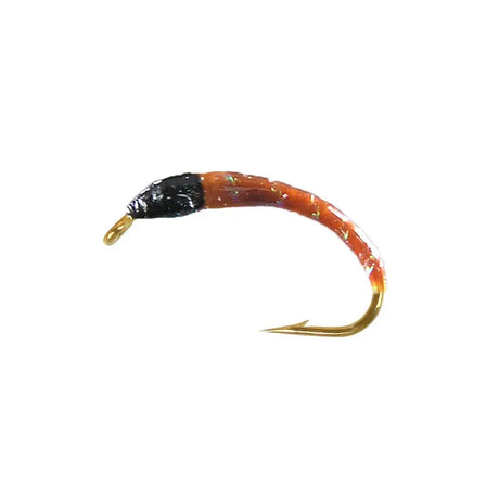 Brown iridescent rib ninfa Go-Fish
