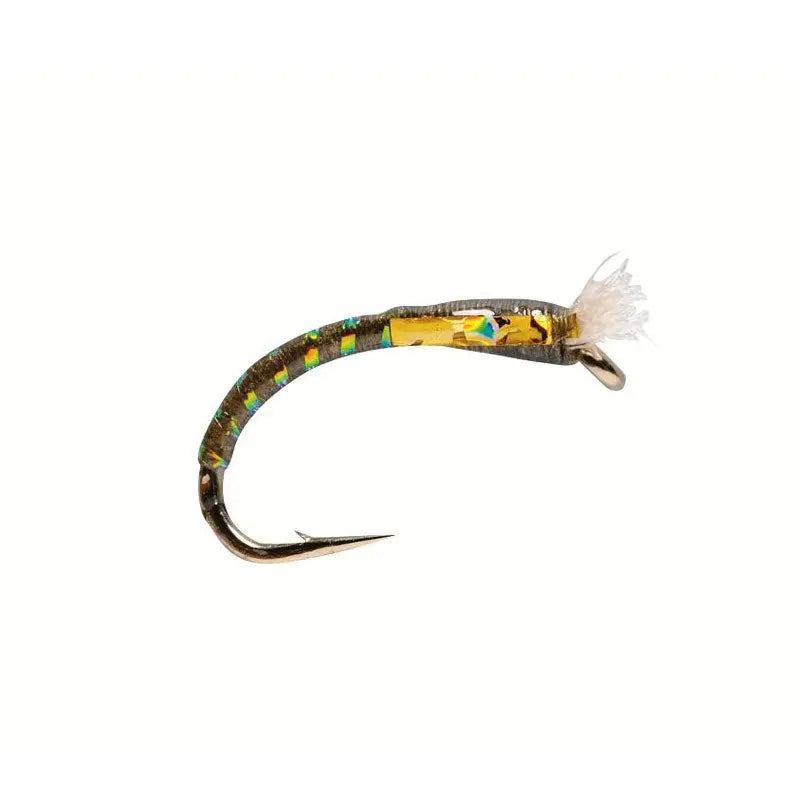 Buzzer 3D Glass Dark olive Go-Fish #12