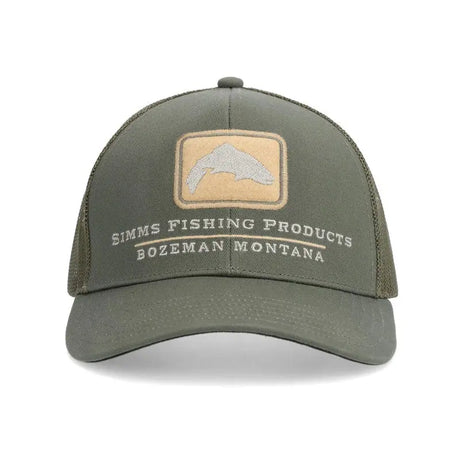 Cappello Simms Double Haul Icon Trucker Smokey Olive Simms