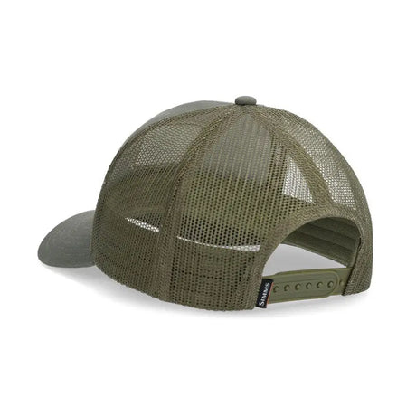 Cappello Simms Double Haul Icon Trucker Smokey Olive Simms