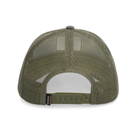 Cappello Simms Double Haul Icon Trucker Smokey Olive Simms