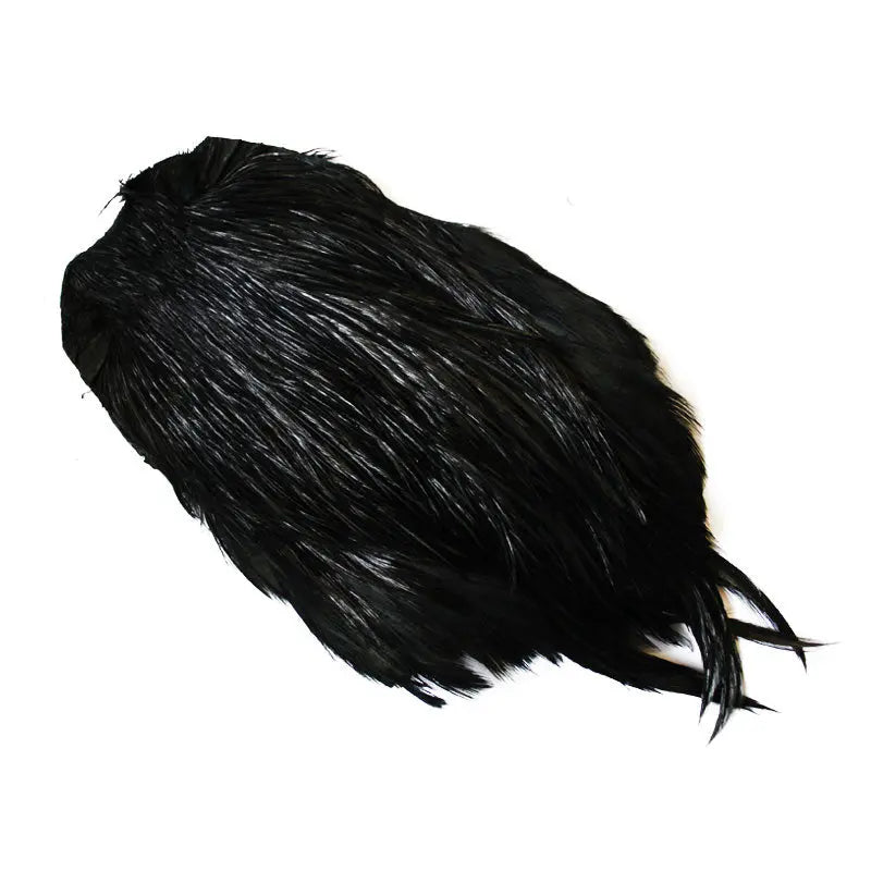 Collo di gallo indiano naturale Go-Fish Dyed black