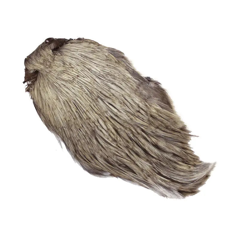 Collo di gallo indiano naturale Go-Fish Dyed blu dun