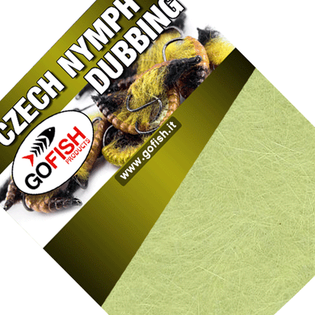 Czech Nymph Dubbing Go-Fish Olive