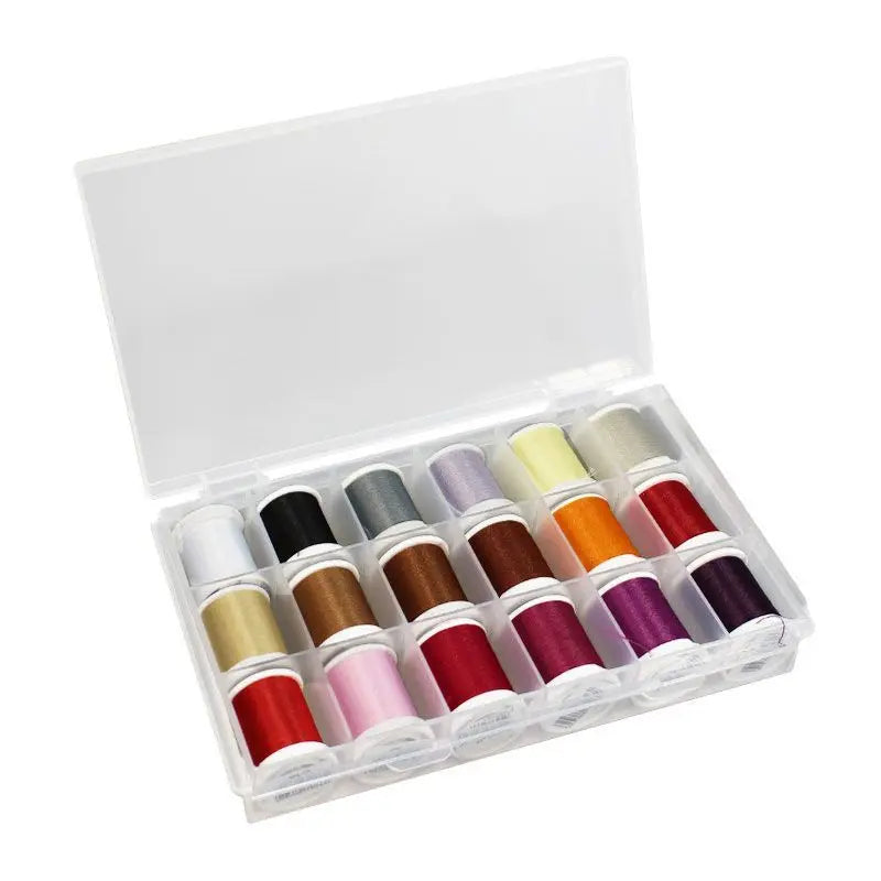 Filo di montaggio Floss 210 Den. Textreme Box I 18 assorted colors