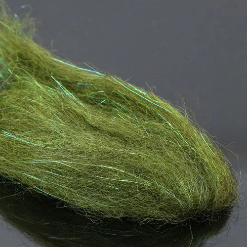Flash Icelandic Sheep Hair Sybai Dark olive