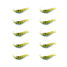 Gamberi in silicone Go-Fish Olive glitter