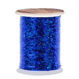 Holographic flat tinsel Go-Fish Blue Medium - 0,9mm