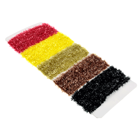 Ice Chenille 6mm Textreme Assorted Card - 5 colori