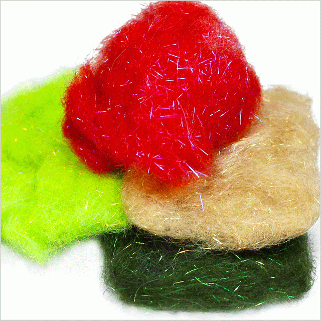 Icelandic Flash Wool Dubbing Sybai