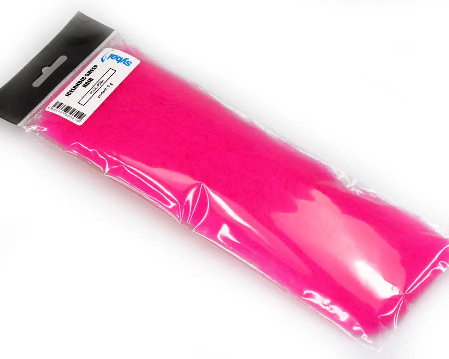Icelandic Sheep Hair Sybai Fluo pink