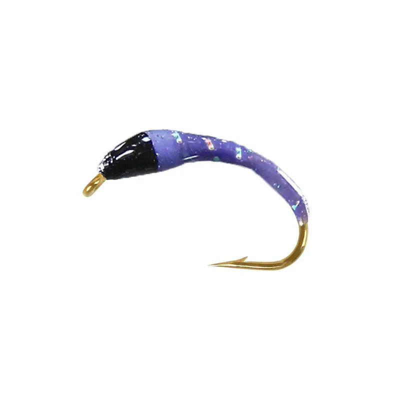Lilac iridescent rib ninfa Go-Fish