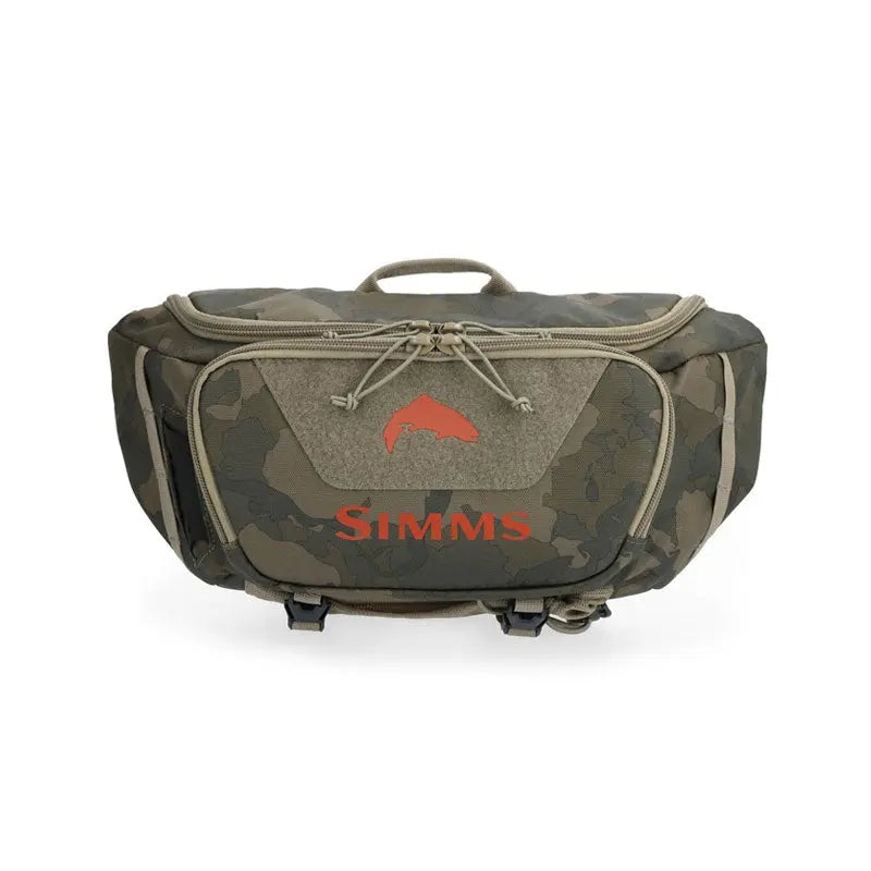 Marsupio Simms Tributary Hip Pack Regiment Camo Olive Drab Simms