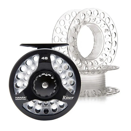 Mulinello a cassette Hanak River 46 + 2 bobine di ricambio Hanak