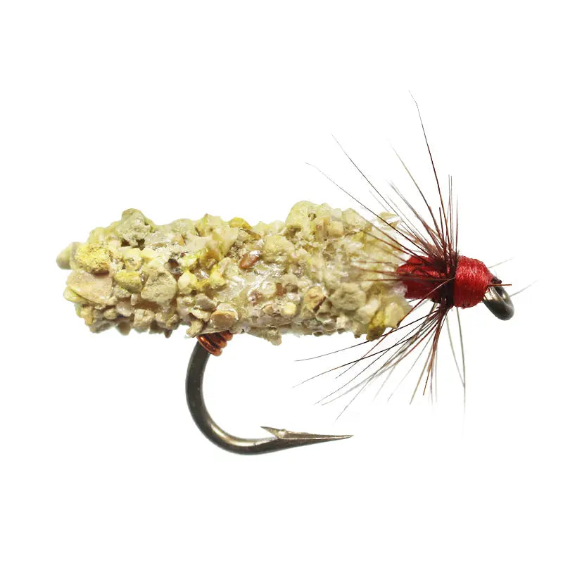 Natural Caddis - Red Go-Fish