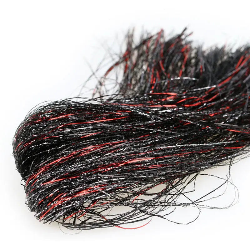 New Sparkle Streamer Hair Sybai Red black