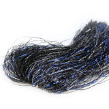 New Sparkle Streamer Hair Sybai Blue black