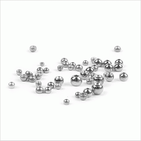 Palline in ottone col. silver Go-Fish