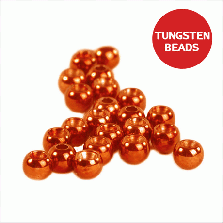 Palline in tungsteno col. metallic orange Go-Fish