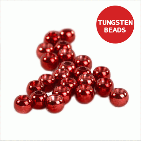 Palline in tungsteno col. metallic red Go-Fish