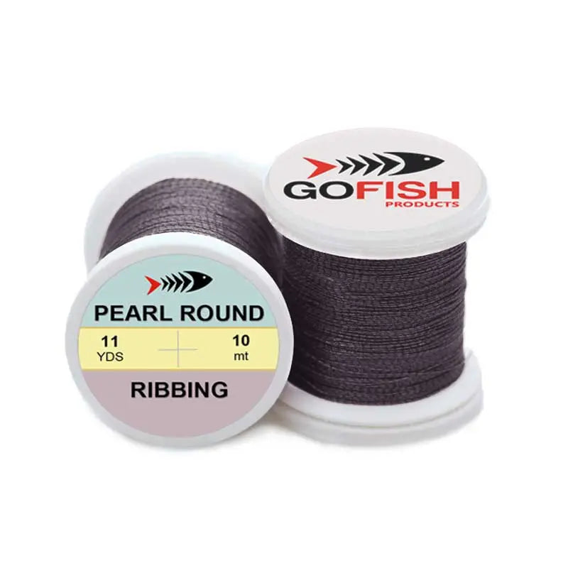 Pearl Round Tinsel Fine Go-Fish Gunmetal