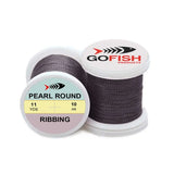 Pearl Round Tinsel Fine Go-Fish Gunmetal