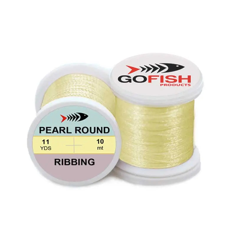Pearl Round Tinsel Fine Go-Fish Light gold