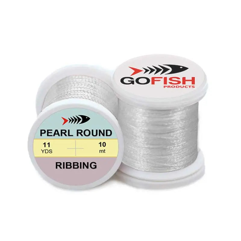Pearl Round Tinsel Fine Go-Fish Silver