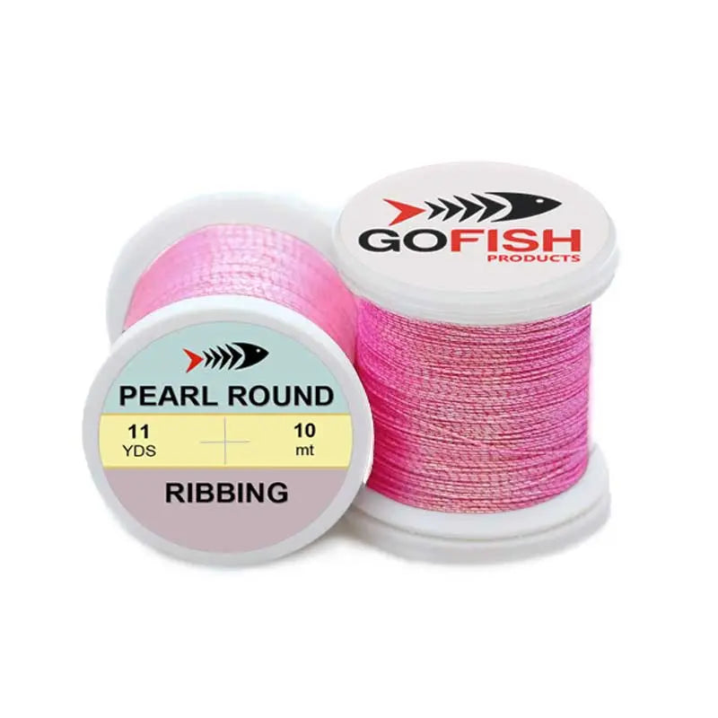 Pearl Round Tinsel Fine Go-Fish Pearl pink
