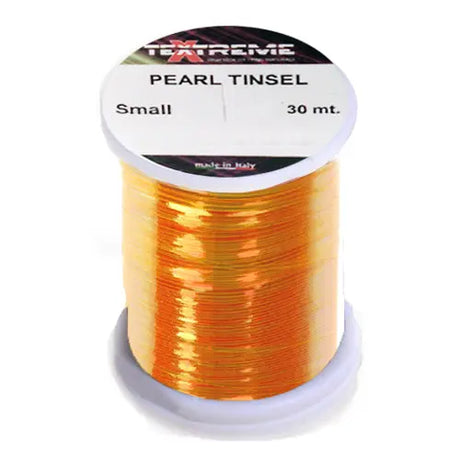 Pearl Tinsel piatto 0,30mm Textreme Pearl fluo orange