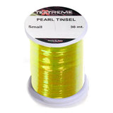 Pearl Tinsel piatto 0,30mm Textreme Pearl fluo yellow