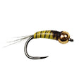 Perdigones Tungsten Nymph Gold Yellow Olive BL Go-Fish