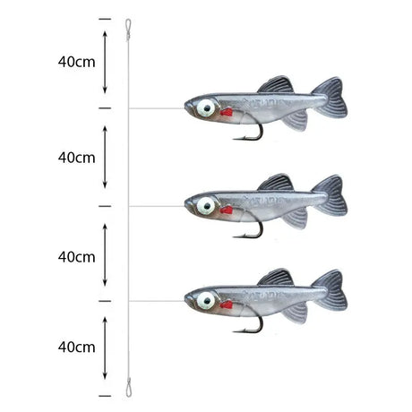 Premium Amettiere sabiki per persico Go-Fish