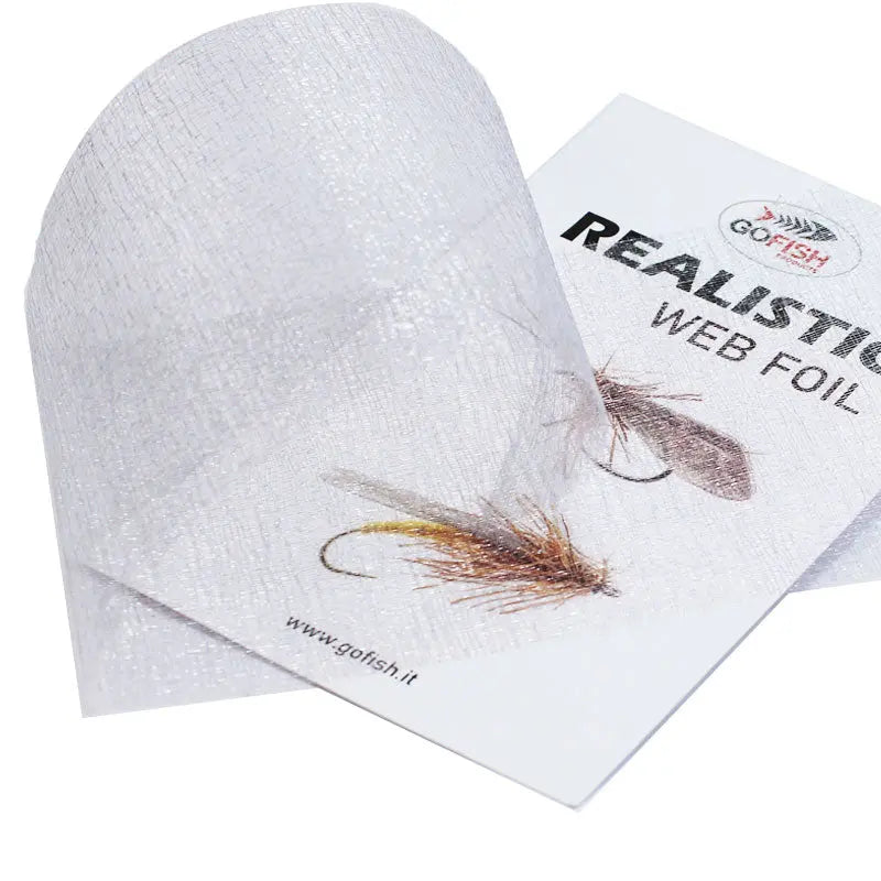 Realistic Web Foil Go-Fish Blue Dun