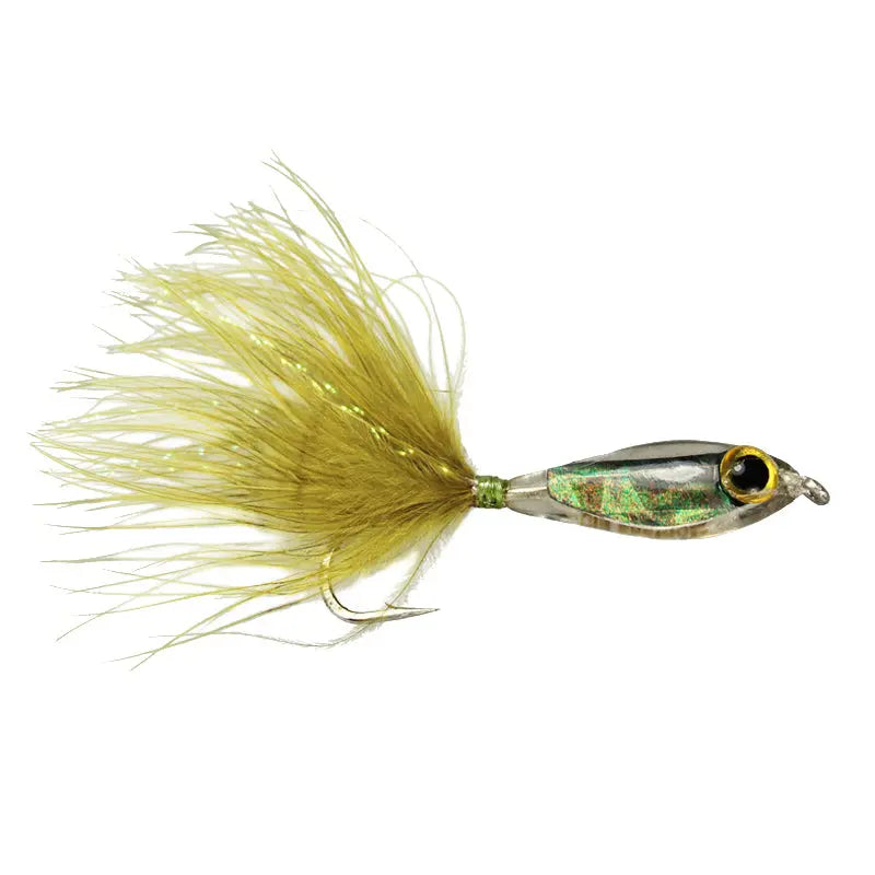 Resin Minnow Olive Go-Fish