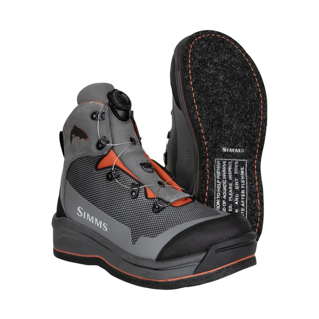 Scarpe da wading Simms G3 Guide BOA suola feltro