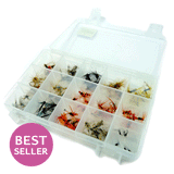 Selezione mosche secche 90 pezzi Go-Fish