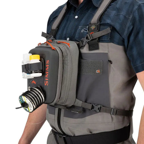 Simms Freestone Chest Pack Pewter Simms