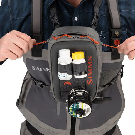 Simms Freestone Chest Pack Pewter Simms