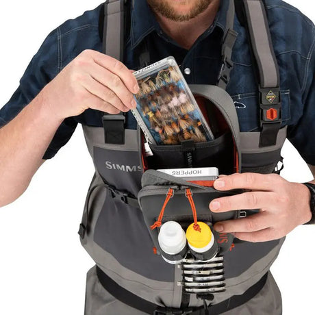 Simms Freestone Chest Pack Pewter Simms