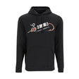 Simms Hook & Loop Hoody Black Simms