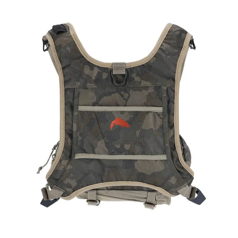 Simms Tributary Hybrid Chest Pack Camo Olive Drab Simms