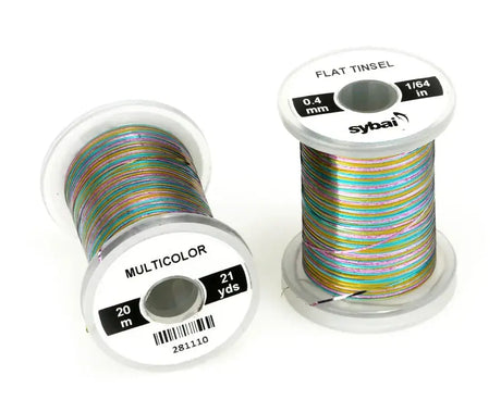 Sybai Flat Tinsel 0,4 mm Sybai Multicolor