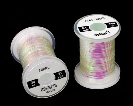 Sybai Flat Tinsel 0,4 mm Sybai Pearl