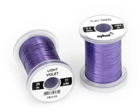 Sybai Flat Tinsel 0,4 mm Sybai Light violet