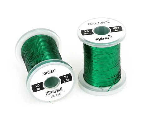 Sybai Flat Tinsel 0,4 mm Sybai Green