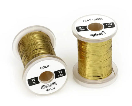 Sybai Flat Tinsel 0,4 mm Sybai Gold